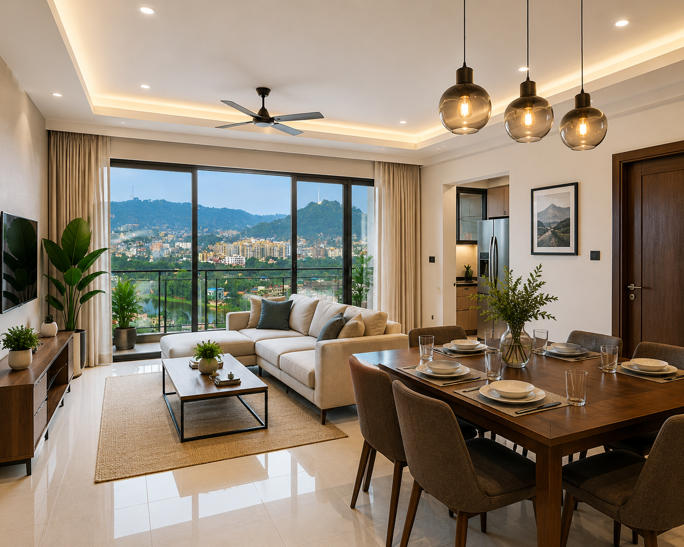 Modern apartment interior